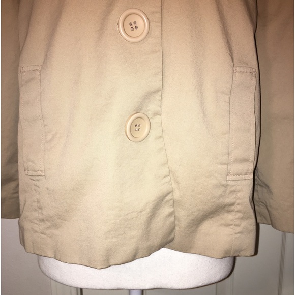 New York & Company Khaki Jacket - Picture 4 of 8